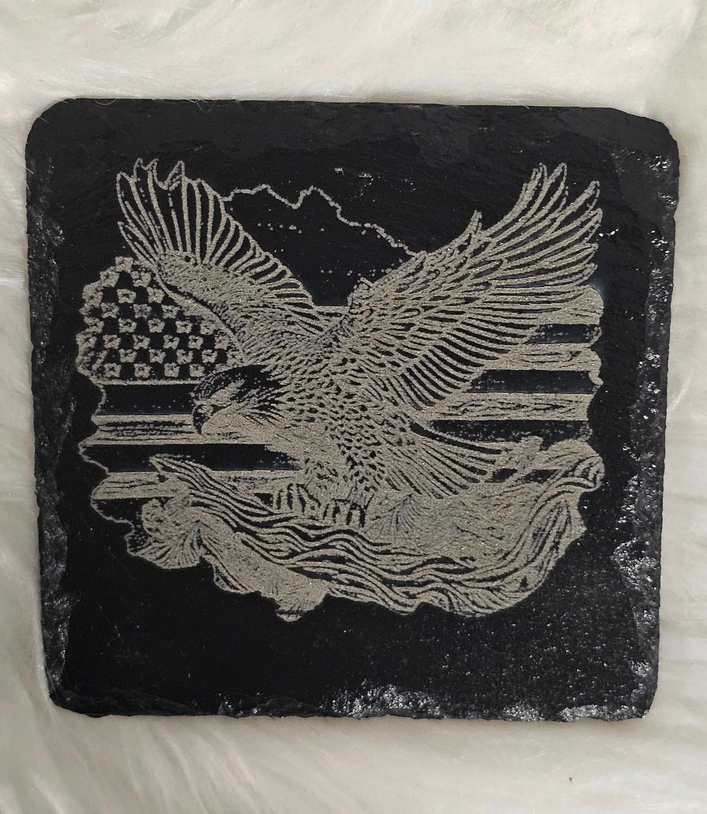 custom engraved slate coasters