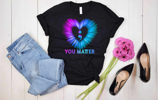 You matter Short sleeve t-shirt