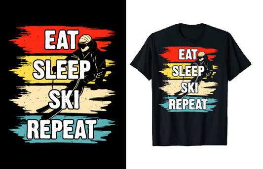 Eat sleep ski repeat