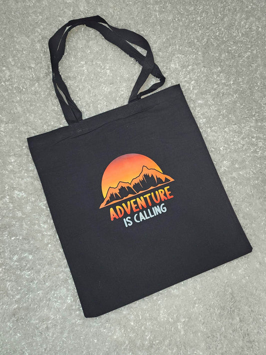 adventure is calling tote